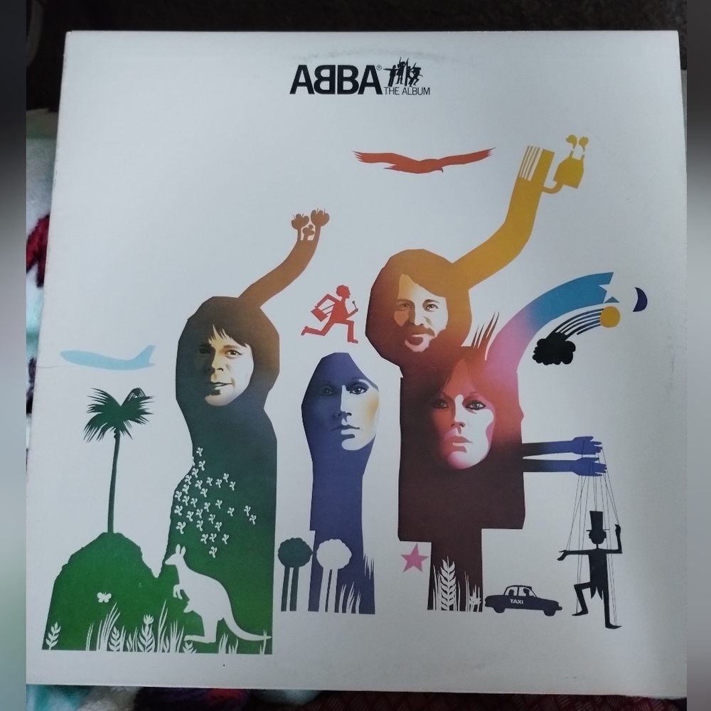 Near Mint ABBA "The Album" Vinyl Record First Press